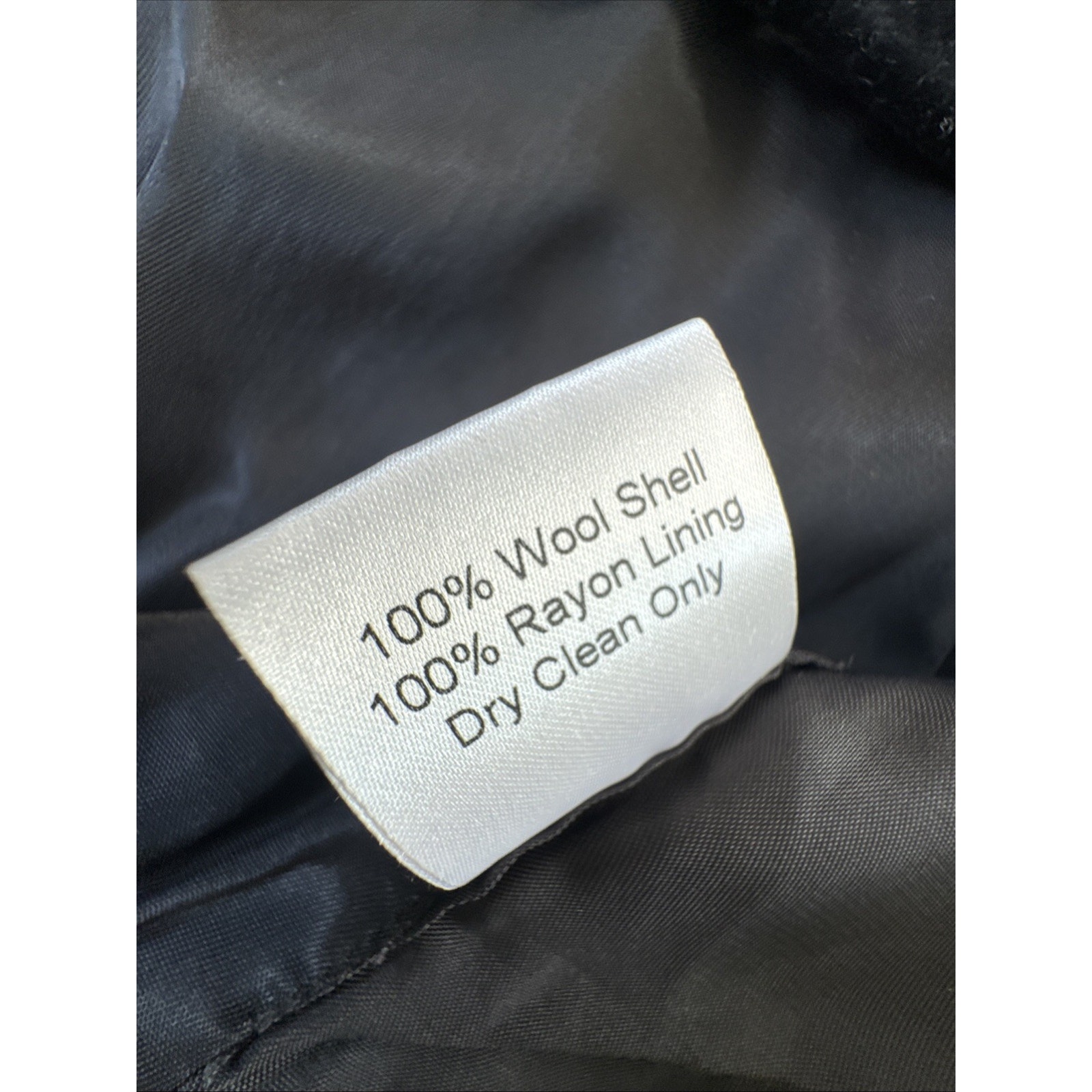 Kamperett X Anaise The Uniform Wool Black Vest Size Medium — image 5 of 8